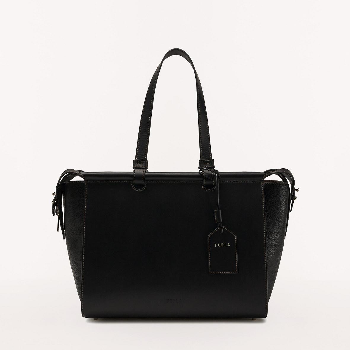 Furla Archive Series 01 Shoulder Bags Black Women South Africa DJ0685917